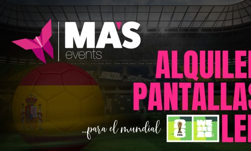 MA´S Events impulsa el alquiler de pantallas LED para eventos deportivos